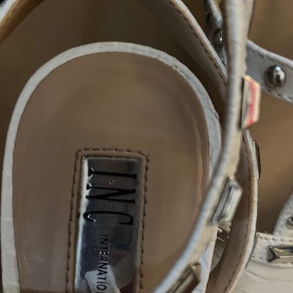 INC white shoes size 7 - Picture 5 of 5